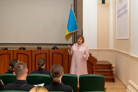 Зустріч з курсантами Донецького державного університету  внутрішніх справ.